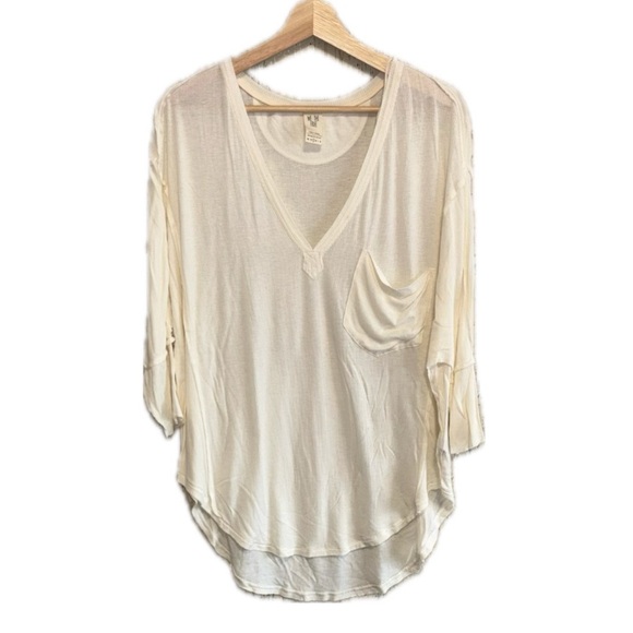 We The Free Tops - Free People We The Free Golden Gate Tee Ivory size S